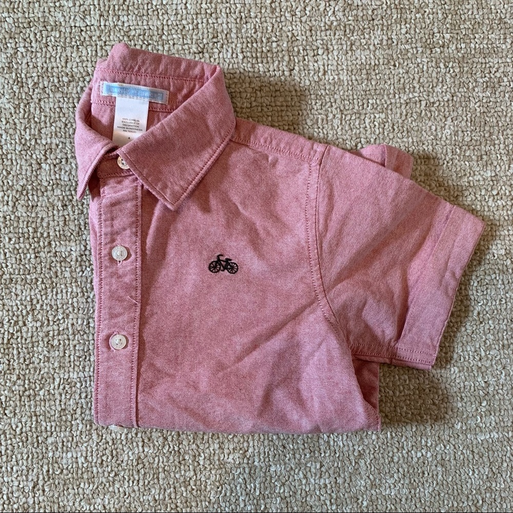 Janie & Jack short sleeve shirt, size 4